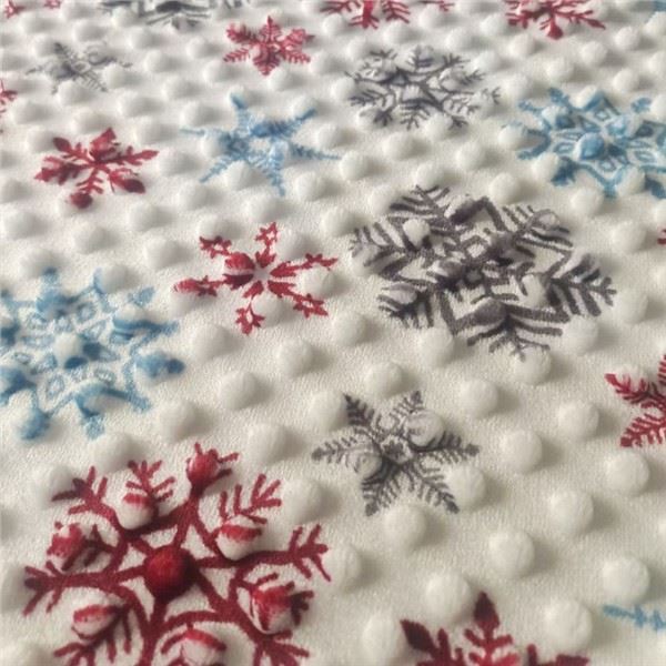 Joulun Minky Dot -kangas