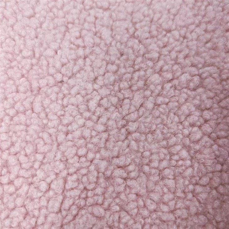 Haoyang Fur Factory Item No. HY202301 High Quality Sherpa Pile Shell Fabrics For Making Pile Jackets Coats 100% Polyester